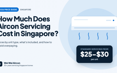 How Much Does Aircon Servicing Cost in Singapore?