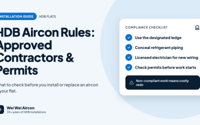 HDB Aircon Rules: Approved Contractors & Installation Permits