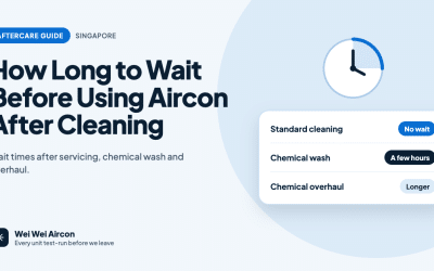 How Long to Wait Before Using Aircon After Cleaning