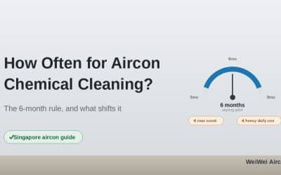 How Often Should I Do Aircon Chemical Cleaning in Singapore?
