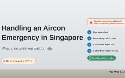 Ways to Handle an Aircon Emergency in Singapore