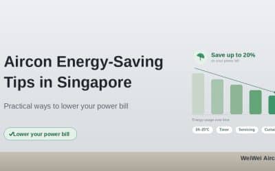 Air-conditioning Energy Saving Tips in Singapore