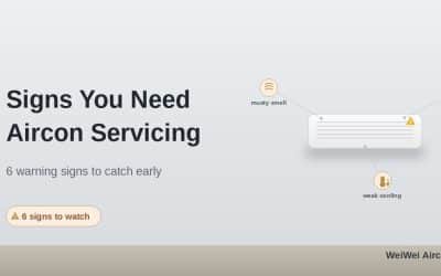 Signs That Shows You Need Aircon Servicing in Singapore