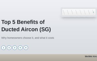 The Top 5 Benefits of a Ducted Air Conditioning System in Singapore